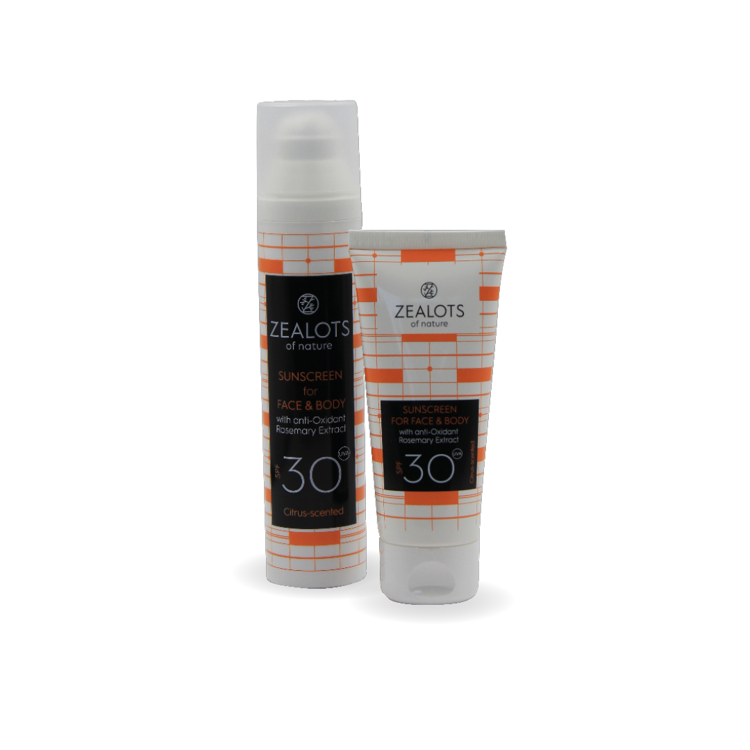 Слънцезащитен крем за лице и тяло - SPF 30