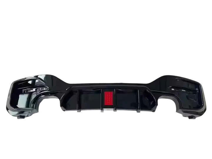 Performance Заден Дифузьор за BMW F20 F21 LCI с два двойни отвора със светлина